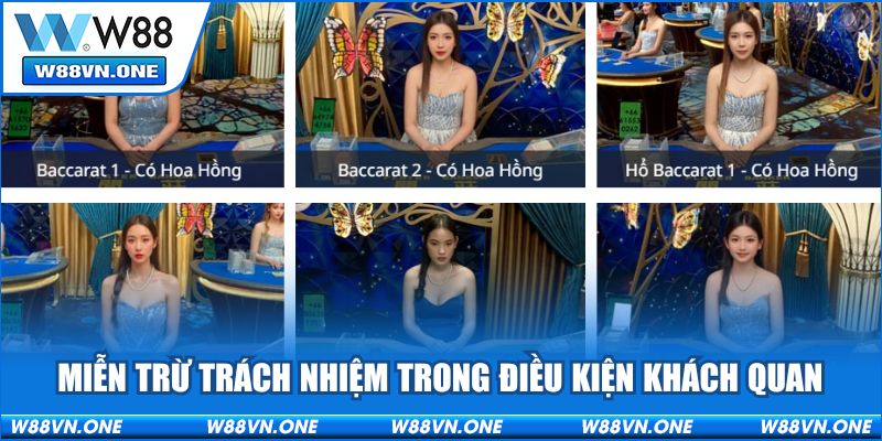 Miễn trừ trách nhiệm trong điều kiện khách quan 